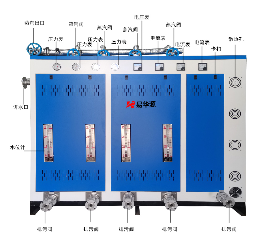 720-1440kw电加热蒸汽发生器简介 720-1440kw电加热蒸汽发生器简介