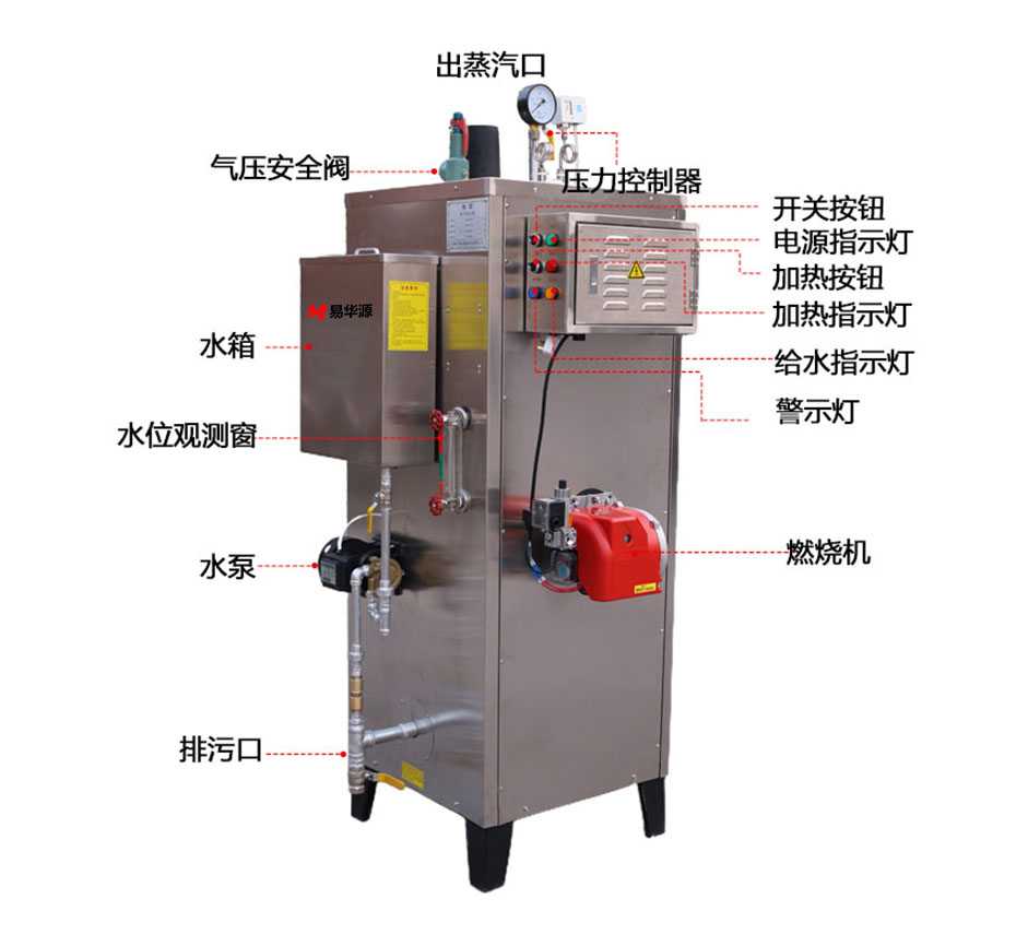 100-1000kg/h燃油蒸汽发生器简介