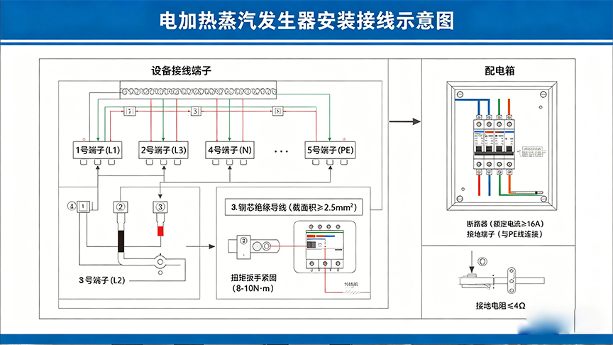 设备接线端子、配电箱规范接线