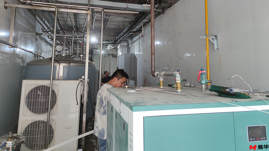 144kw电加热蒸汽发生器调试现场 144kw电加热蒸汽发生器调试现场